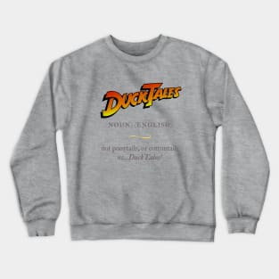 Definition of "DuckTales" Crewneck Sweatshirt